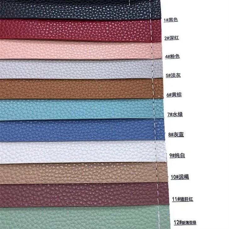 Durable Soft 1.45mm Cheap Pvc Leather Vinyl Fabric Faux Leather Rolls Pvc Leather For Handbags